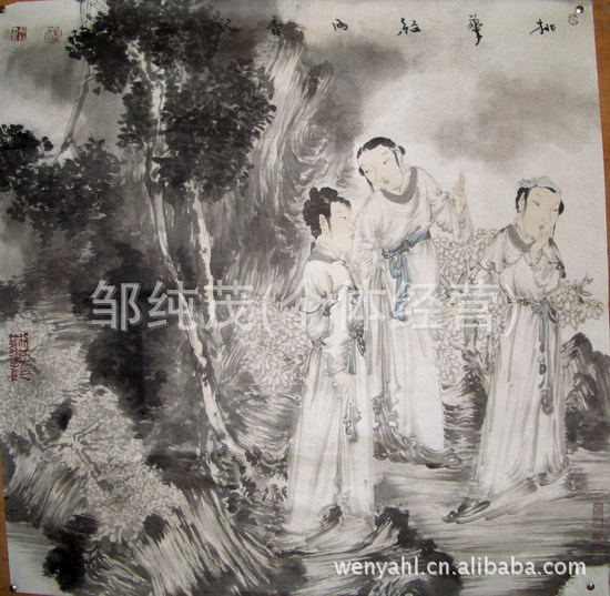 文雅画廊推荐名人名家字画/书画/国画/著名国画家韦江凡-5作品