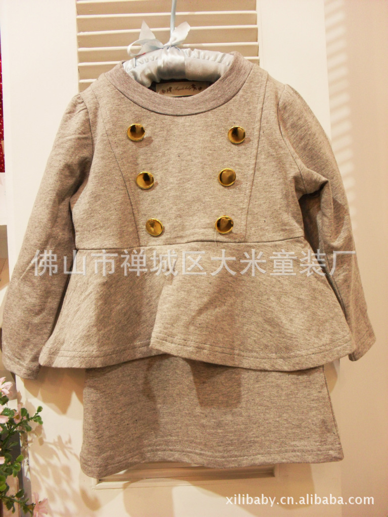 日韩<em>淑女童装</em>秋款连衣裙 厂家直销 A88506 - 日