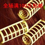 2473 梨花头必备美发工具 子母发扣带齿发卷器卷发筒 大号