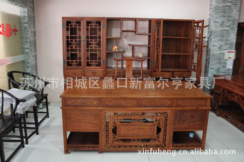 红木家具套房书柜图片原木红木,红木家具红木家具做红木图片
