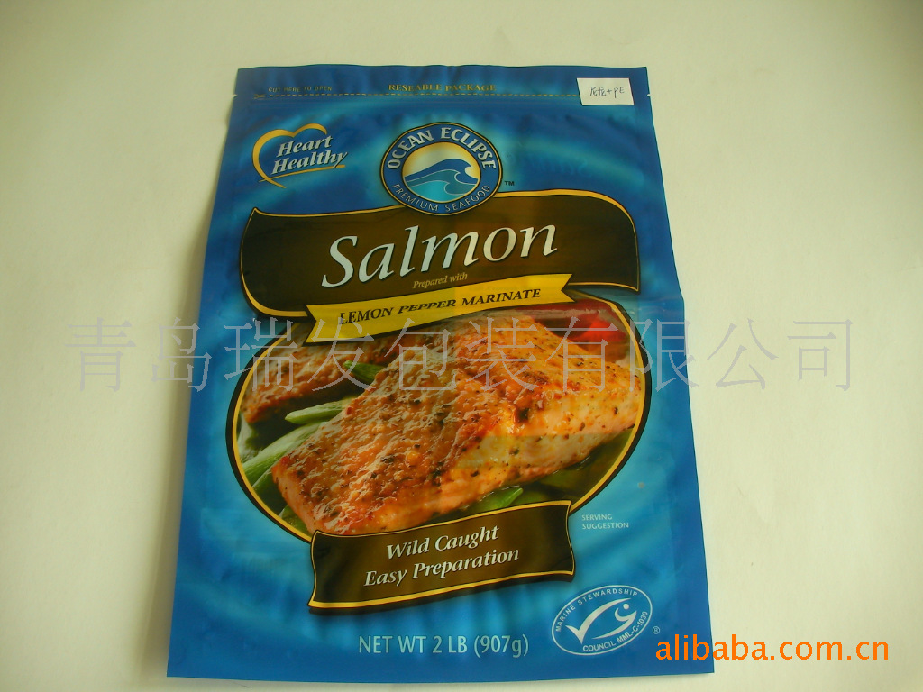 食品包装-供应各种冷冻食品 水产品塑料包装袋