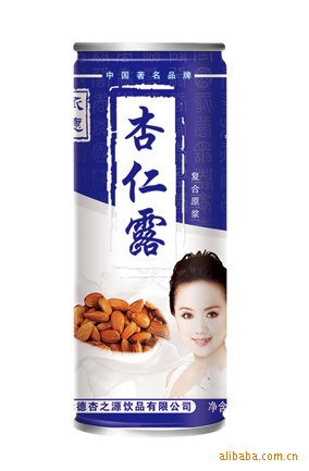 【朱媛媛代言专利产品承德杏仁露核桃露核桃花