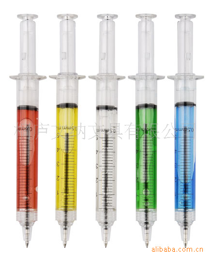 圆珠笔-注射器圆珠笔,针筒笔,医用广告圆珠笔,