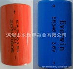 LS34615,SL750国产ER34615 3.6V大号D型锂亚硫酰氯电池