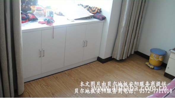 贝尔地板铺进内黄县公务员小区 阿里巴巴 bbljo