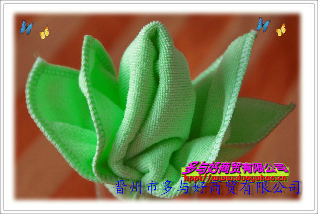超细纤维小毛巾 260g\/平方米25*25厘米 湿巾布