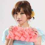 A96 2011名媛时尚甜美女包包 浪漫花瓣花朵包手拿包晚宴包礼服包