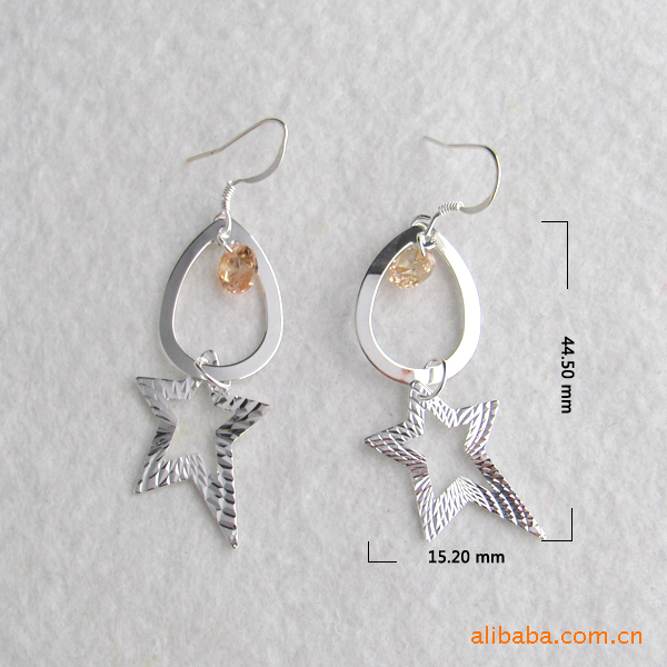 狼与兄弟纯银耳坠_纯银耳坠收入