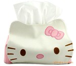 礼品 日韩创意居家日用品 KT印花皮质 纸巾盒 100g