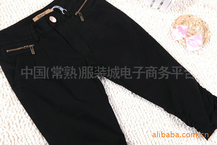 【批发供应 <em>百妹仟红</em> 女式休闲 中裤】价格,厂家