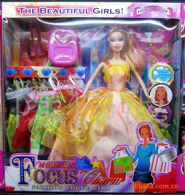 芭比娃娃 娃娃玩具 可儿娃娃 盒装芭比娃娃图片