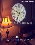 V1 供应S-118投影时钟 投影钟表 投影钟 投影表 时钟4