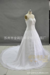 热销款式 实物图片婚纱 量身定制 新娘婚纱 欧根纱 全缝珠SH030