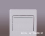 西门子开关插座 悦动雅白 一开单控大跷板带荧光开关
