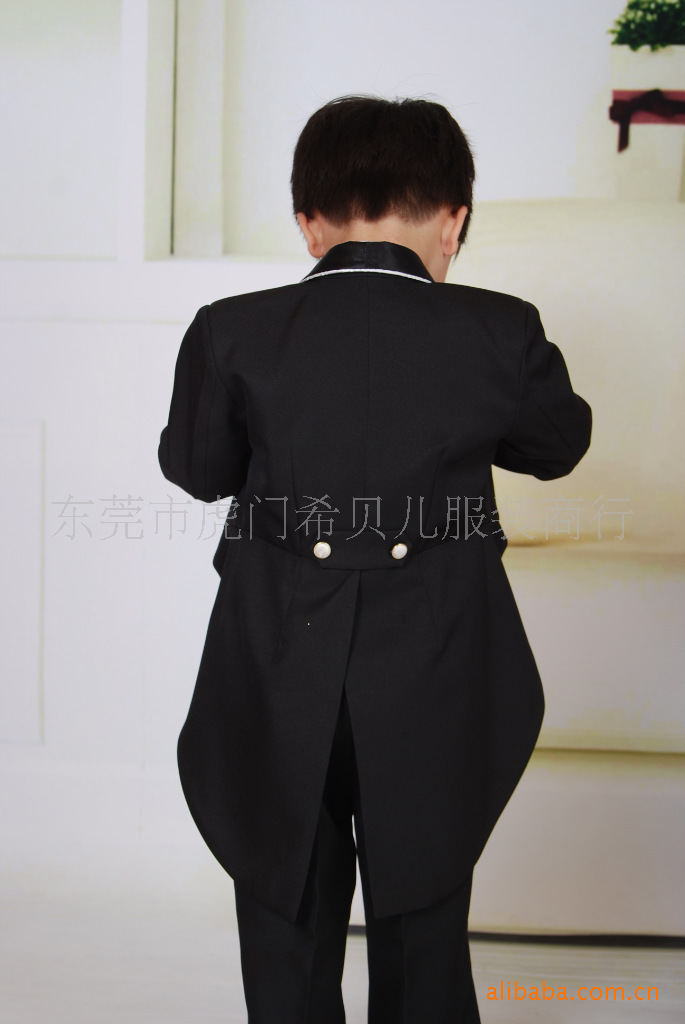 批发采购童礼服-花童装 儿童 燕尾服  儿童表演服