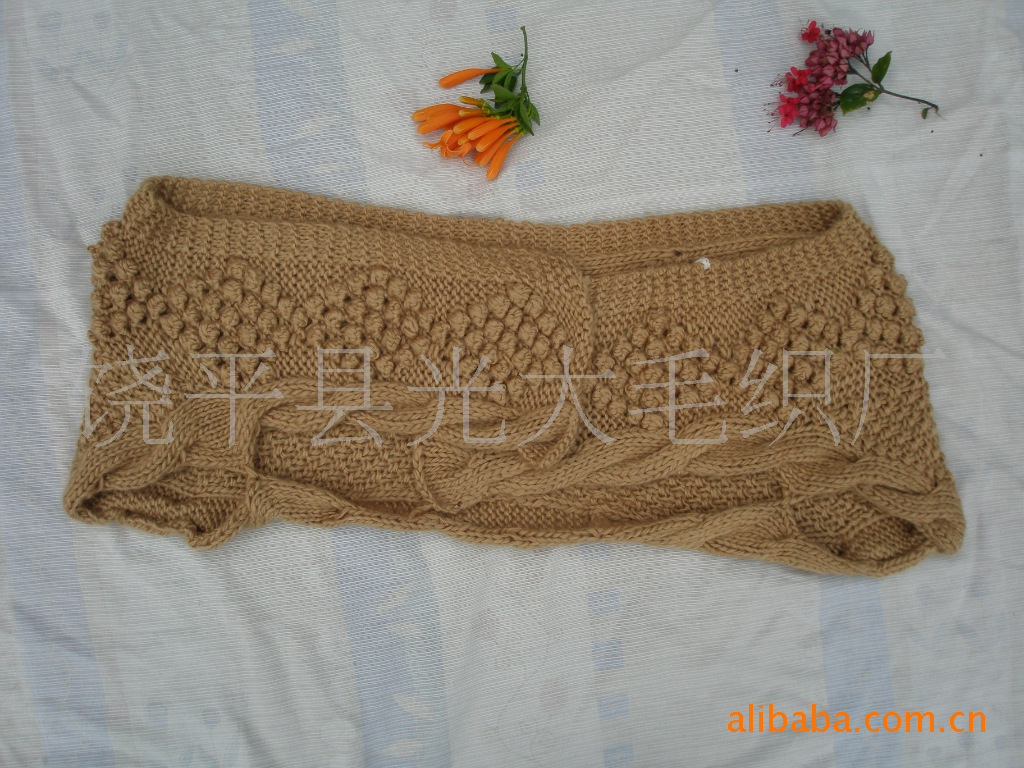 批发采购女式<em>毛衣</em>-韩版 纯手钩<em>棒针编织</em>马海毛