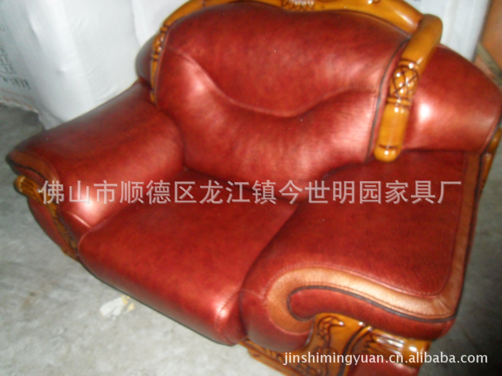 【今世明园沙发豪华别墅沙发现代别墅厚皮沙巴厘岛villa家具是图片