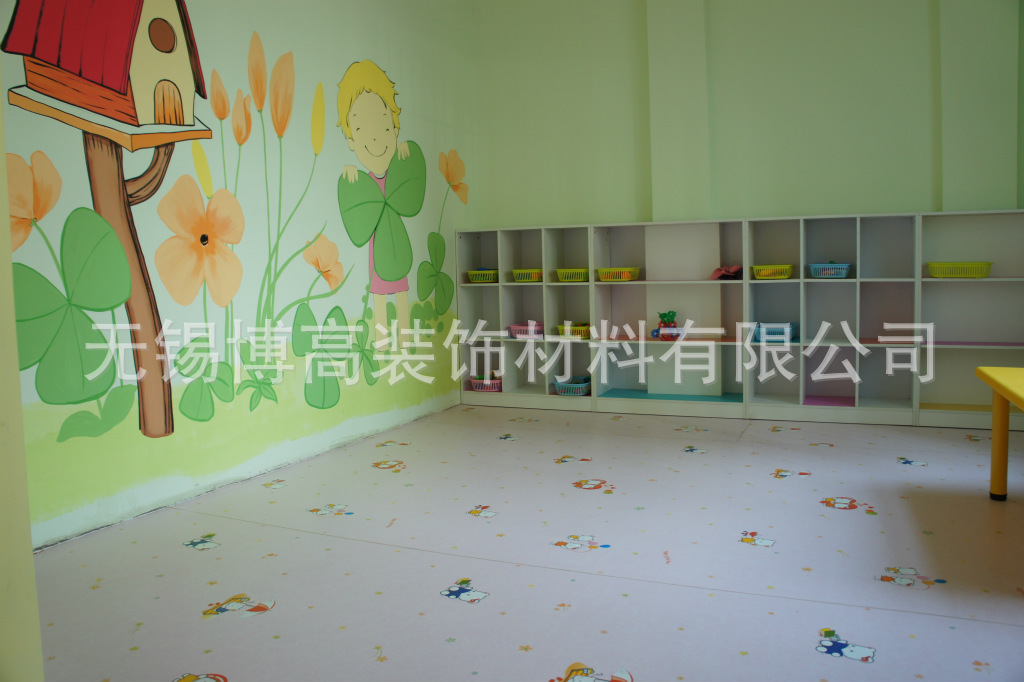 塑料地板-花色多样 婴儿房 早教中心 适用PVC