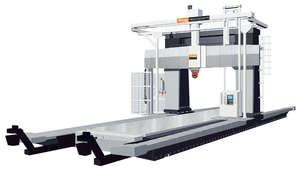 龙门加工中心 龙门铣床 哈斯立式四轴加工中心