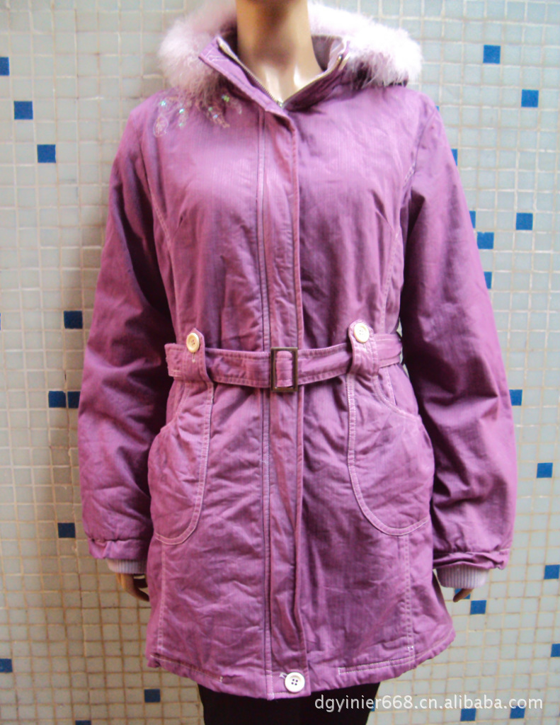 2011新款女式棉衣<em>外套</em>/外贸<em>品牌女装</em>/<em>长款</em>库存