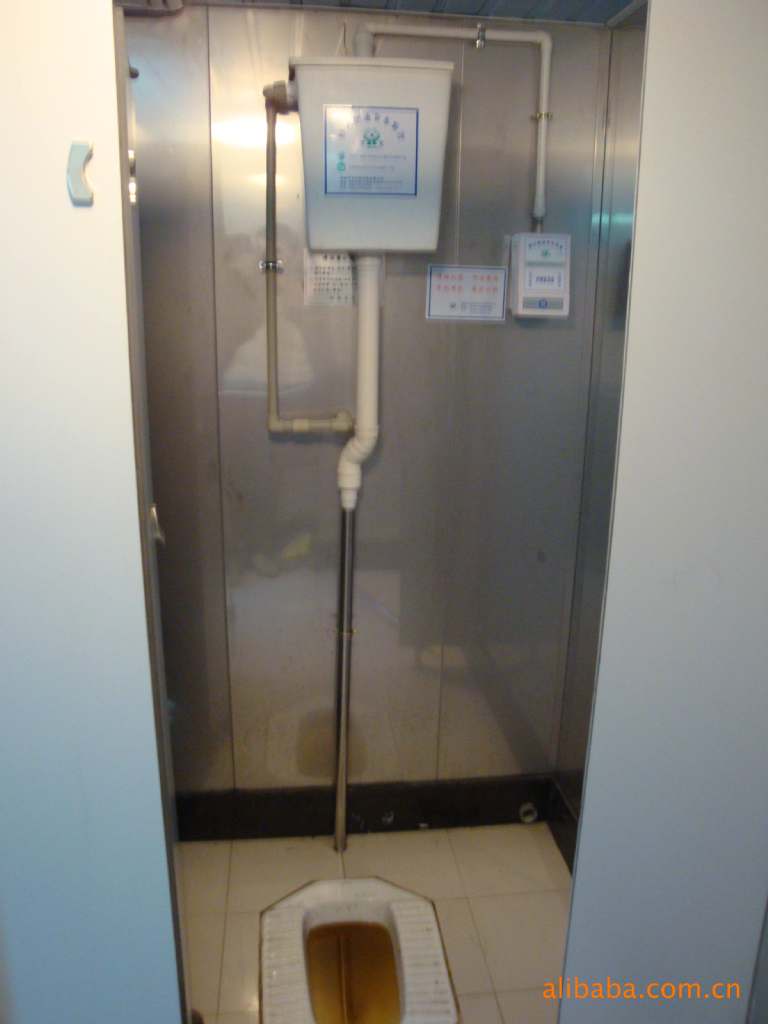 供应厕所蹲式大便器手动开启装置冲洗节能水箱
