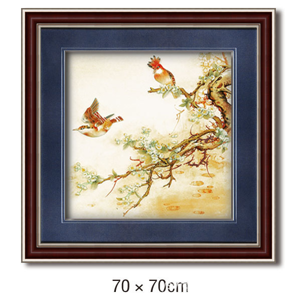 艺术五千年纯手工制作中草药画 民间手工艺品