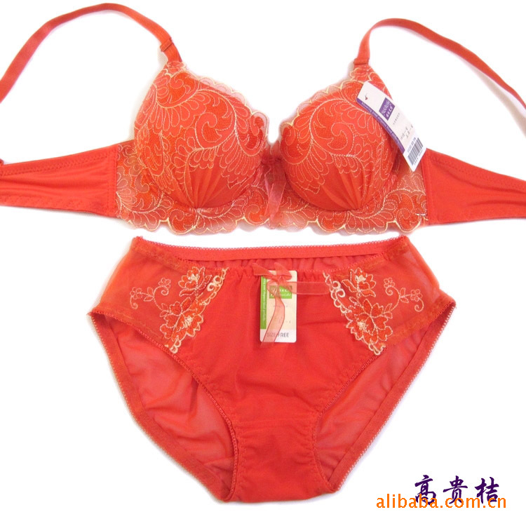 <em>批发</em> 雷丝边少女文胸套装 调整型<em>女内衣</em> 文胸 内