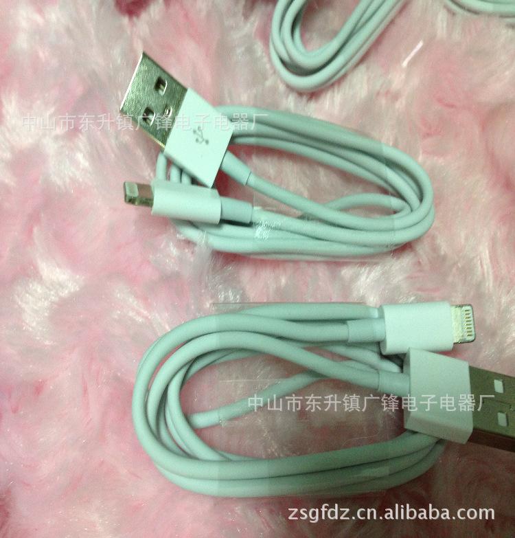 手机数据线-中山厂家供应 批发苹果手机配件 真