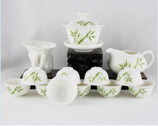 t116-14頭綠竹功夫茶具1