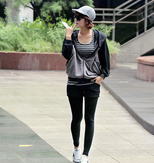 【秋冬新品韩国原单<em>女短裤裙</em> 羊毛绒加厚假两