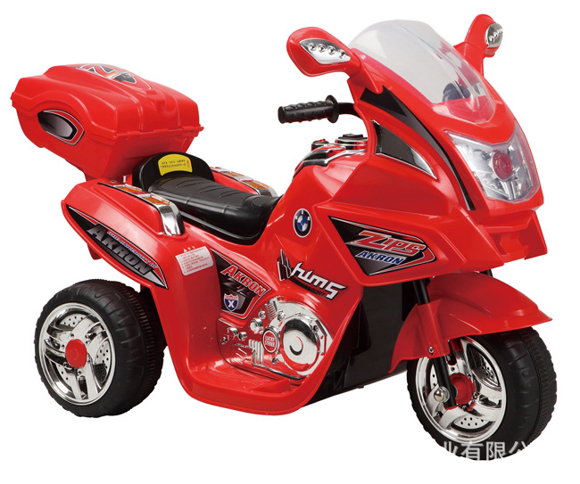 好儿喜HC1018儿童电动车仿真三轮摩托车童车