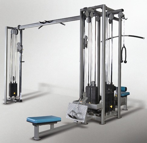 【健身器材,体育用品,跑步机,五站位多功能组合