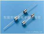 厂家直销6*30 玻璃管双帽保险丝 电流保险丝 美规  慢断型