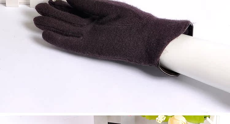 〖厂家新款〗 触摸屏手套批发 电容屏手套 羊毛