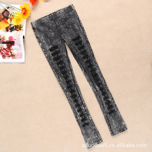 加工订做款/女款秋冬打底衫牛仔打底裤/图片只供参考