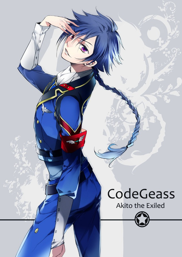 久航假发/ cosplay codegeassgaiden亡国的阿基德日向·阿基德