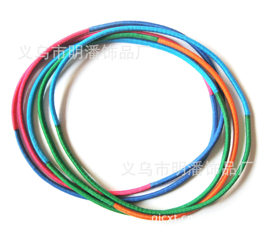 包装制品配附件-供应双色弹性绳 笔记本包装绳