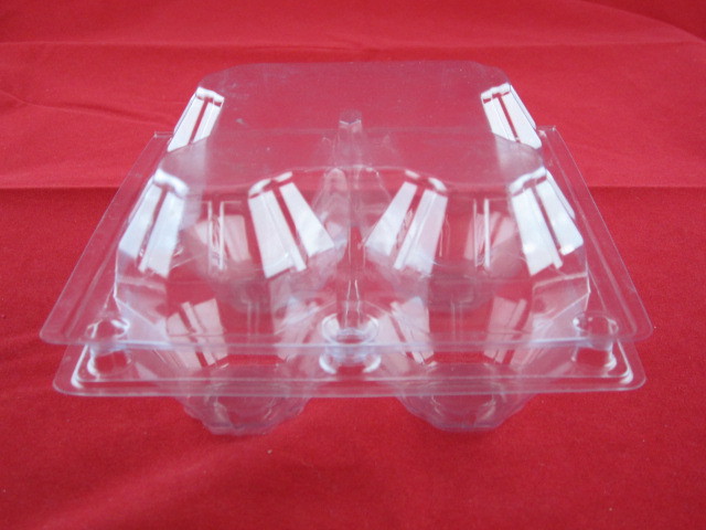 塑料盒-鸡蛋咸鸭蛋皮蛋对折连体吸塑托盘包装