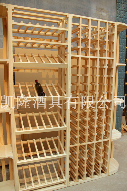 红酒架 红酒木架 酒窖展示架 葡萄酒架 红酒柜 