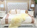 供应:BJH-600 美式拉菲家具 玫瑰系列 卧房家具&1.8米床卓越年华