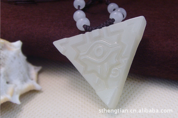 卡通动漫周边 游戏王 千年积木玉石项链 天然阿