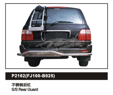 [华钿勇士正品]FJ100丰田霸道4700不锈钢后杠