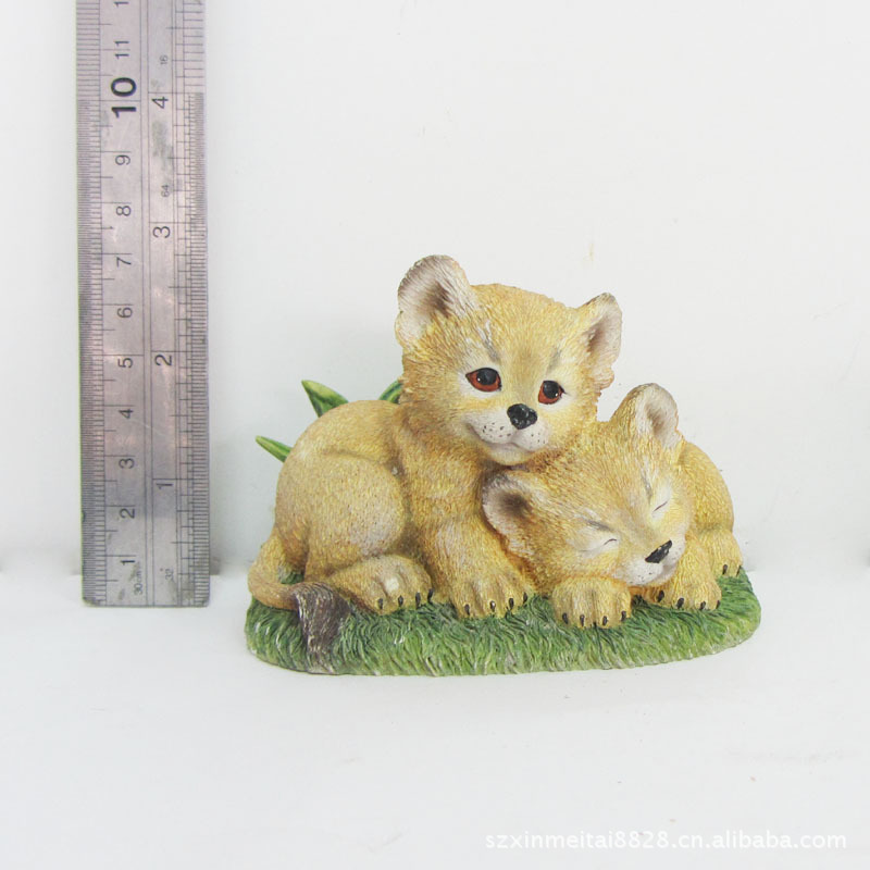 厂家直销 树脂工艺礼品 树脂小熊猫雕塑模型 品