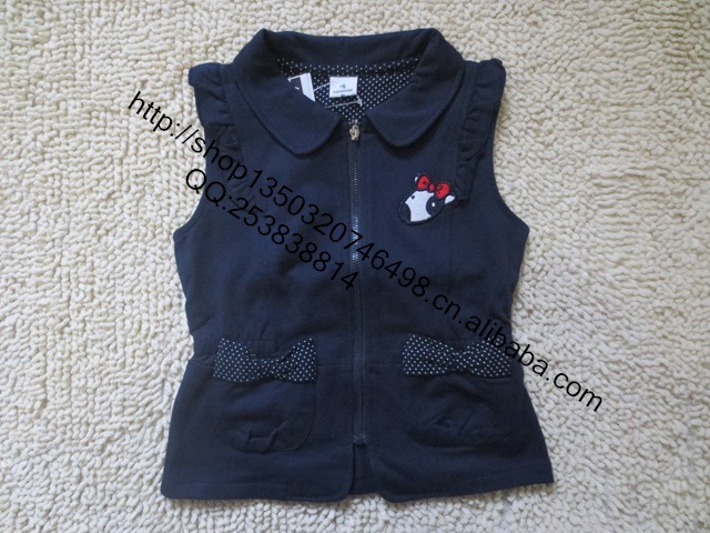 纯手工<em>制作婴儿棉背心</em> <em>棉马甲</em> 纯棉布天然棉花