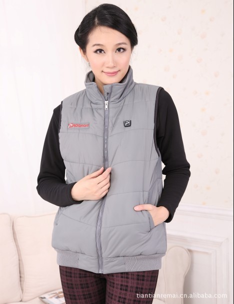 【<em>女士</em>时尚<em>电热马甲</em> 保暖马甲 电热衣服 羽绒马
