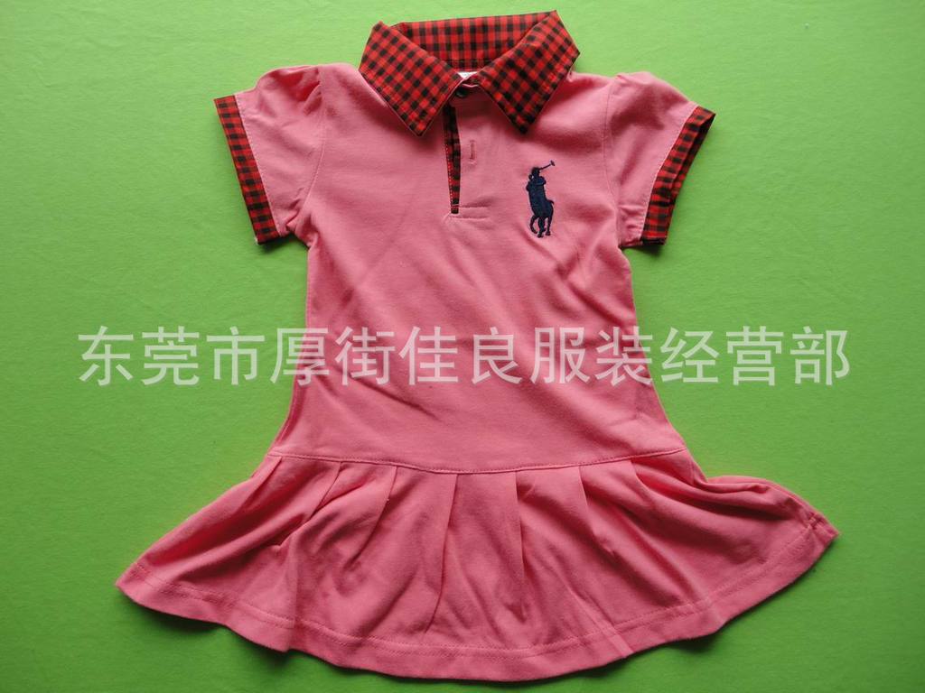 库存格子翻领童装<em>女裙</em> <em>批发</em>童装<em>女裙</em> 15.00、1