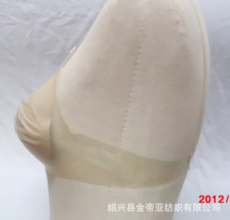 全透明隐身<em>文胸</em>、隐形免<em>水洗硅胶</em>塑料内衣、无