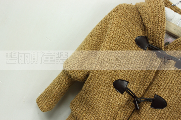 2012秋冬款针织毛衣 加厚韩版童装外套 儿童毛