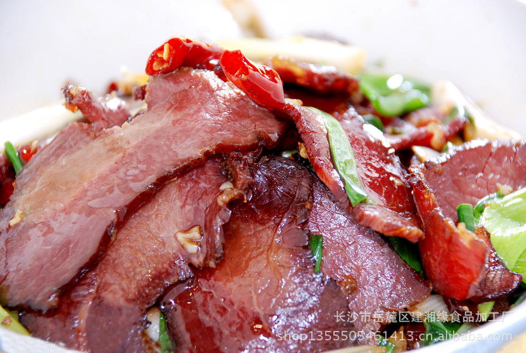 建湘缘食品 牛肉腊味 美味腊肉 包装腊牛肉 湖南