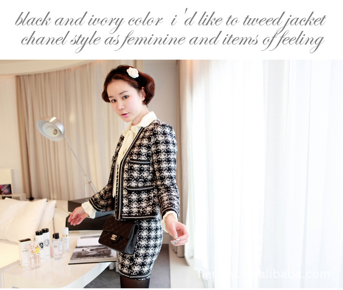 服装鞋帽箱包,钟表眼镜 女装 职业女裙套装 服装代理代销 秋冬香奈儿